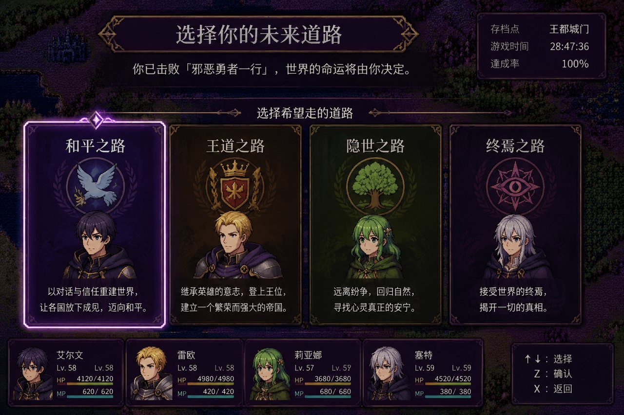 邪恶勇者一行 主线事件 玩法截图 8